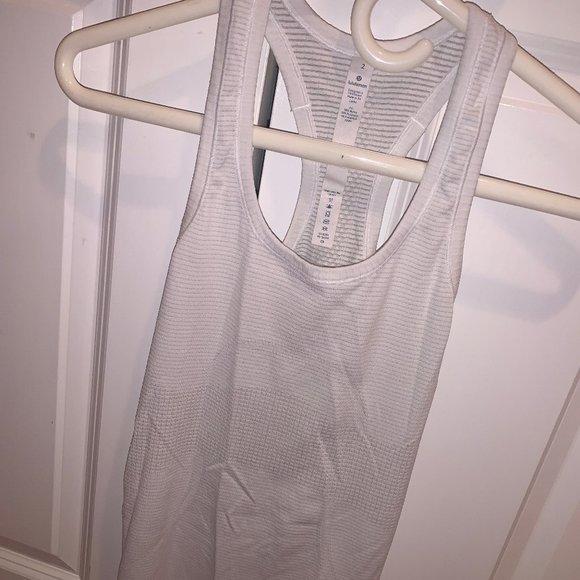 lululemon athletica Tops - White Lululemon Tank Size 2